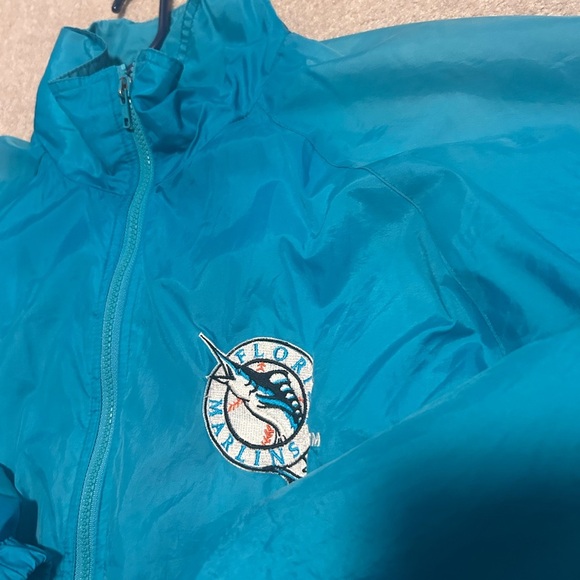 Teal Vintage Miami Marlins Jacket - Picture 2 of 5